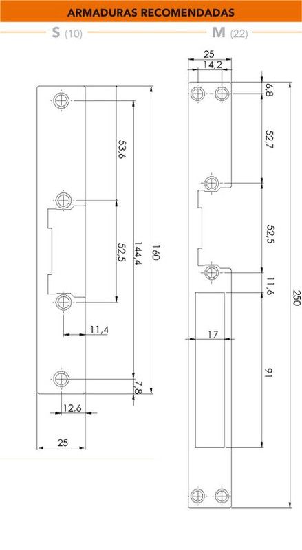 Abrepuertas 54 Dorcas CE0054 CE0055 3