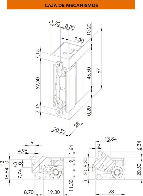 Abrepuertas 54 Dorcas CE0054 CE0055 2