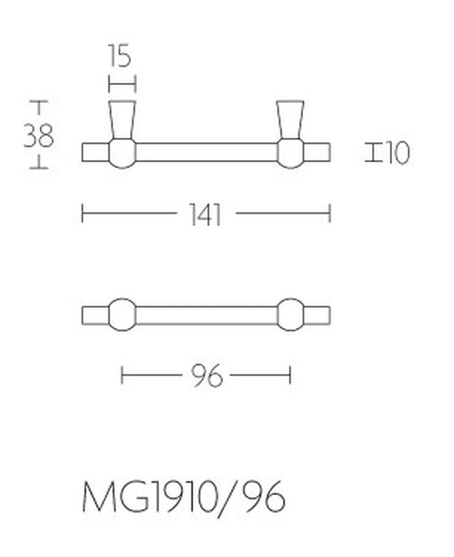 Agarrador Formani Timeless MG1910/96 2
