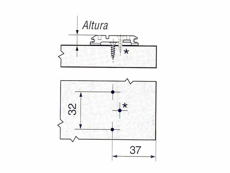 Base de clip BM7081HN00 2
