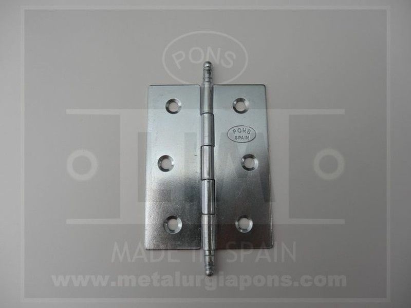 Bisagra plana con finales 100 Pons BM0001 3