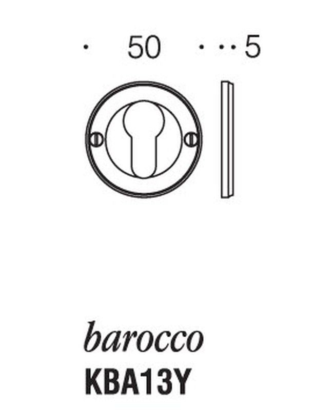 Bocallave Barocco Colombo QO3115PLCI 2