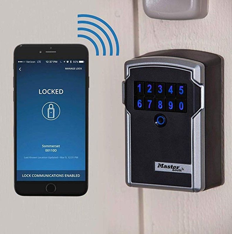 Caja de seguridad Bluetooth para llaves MasterLock 4