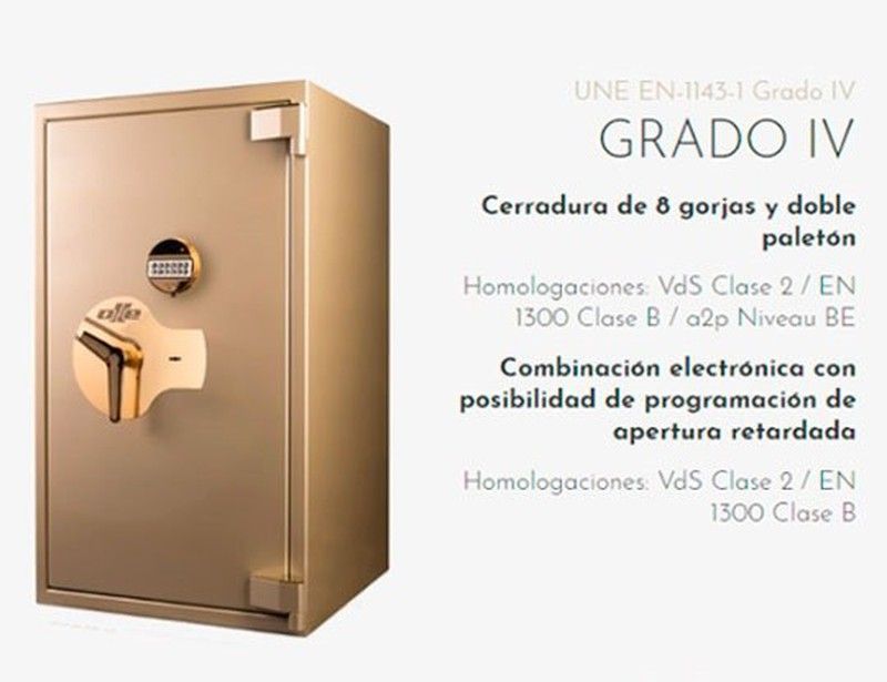 Caja fuerte Ilux Design, de alta seguridad y personalizable 2