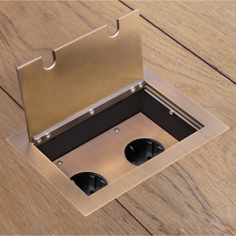 Cajas de suelo para enchufes de Atelier Luxus 1