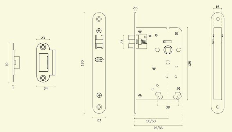Cerradura IN.20.818 JNF CO2818 2