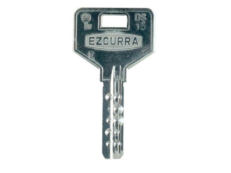 Cilindro con llave de puntos DS15 Ezcurra CC1015 4