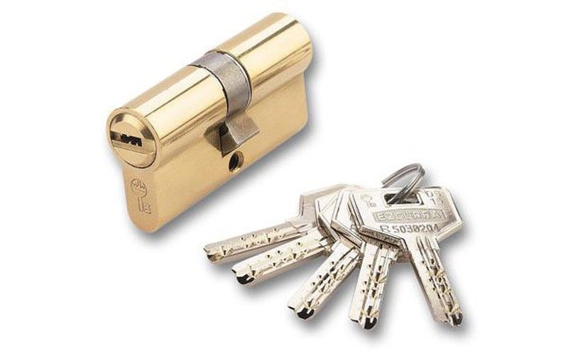 Cilindro con llave de puntos DS15 Ezcurra CC1015 1