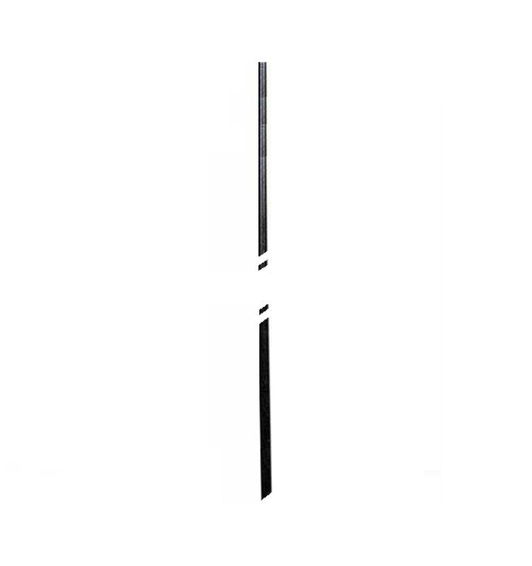 Españoleta para porticón en negro ZE1005NE00 2