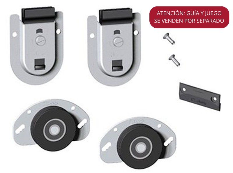 Guia corredera armario SF-51 Saheco GM355 2