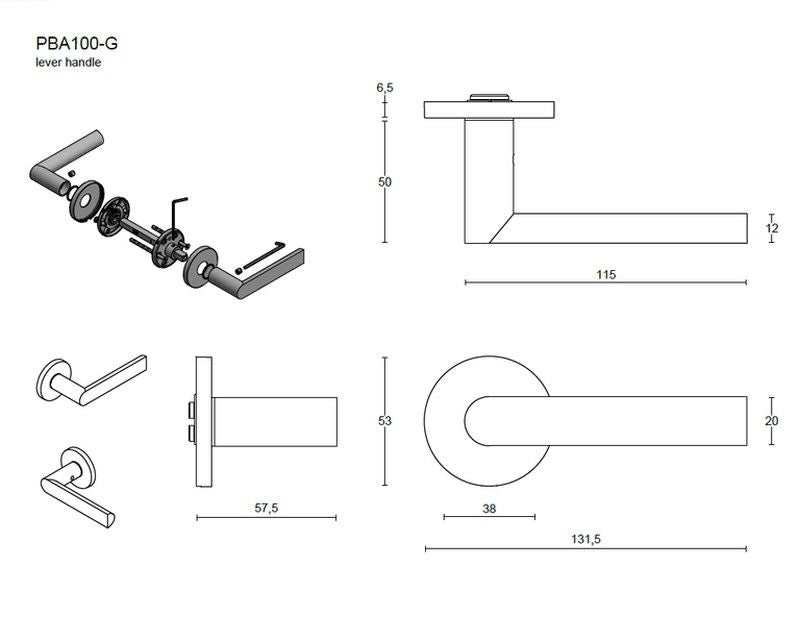 Maneta PBA100-G Formani ARC 2