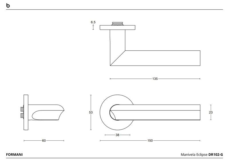 Maneta DR102-G Eclipse de Formani MM3412 3