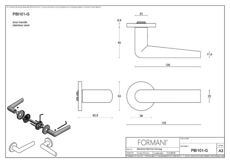 Maneta PBI101-G Formani INC 2