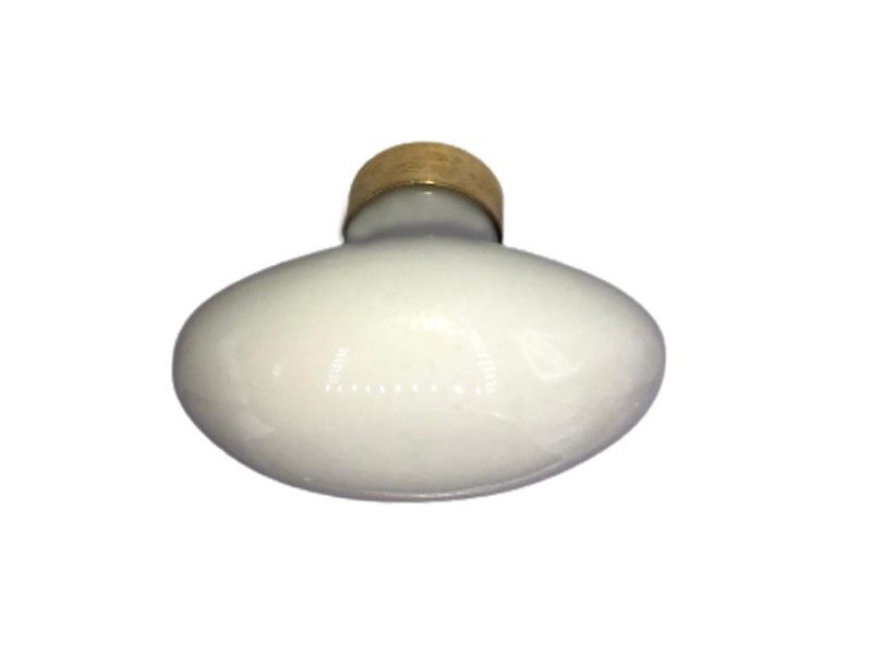 Juego pomos oval porcelana blanca Merigous MM9010PB00 1