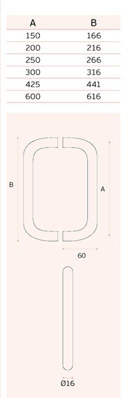 Juego tirador IN.07.207.D.16 JNF MA8110 2