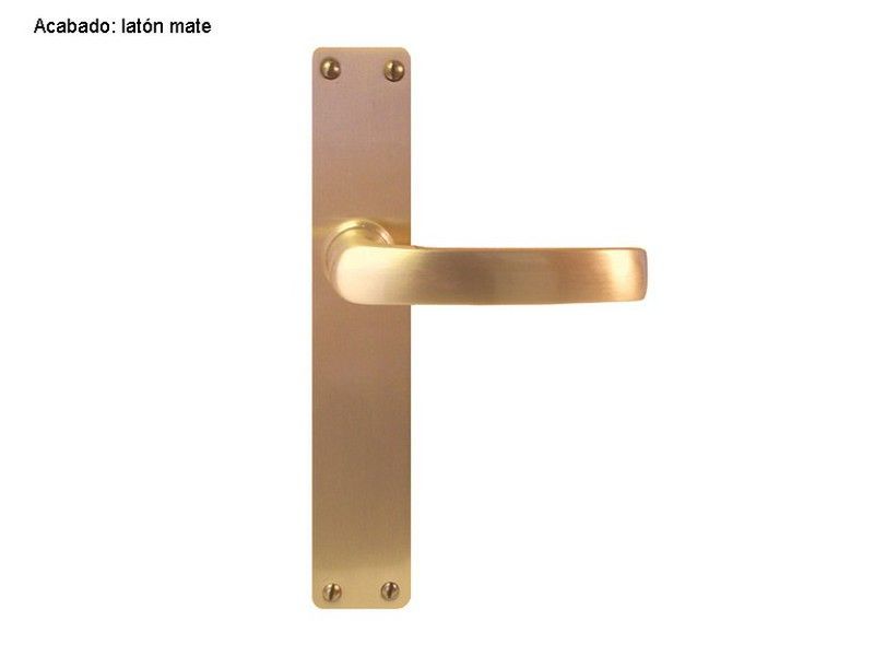 Maneta amb placa de llautó recta MM9029 6