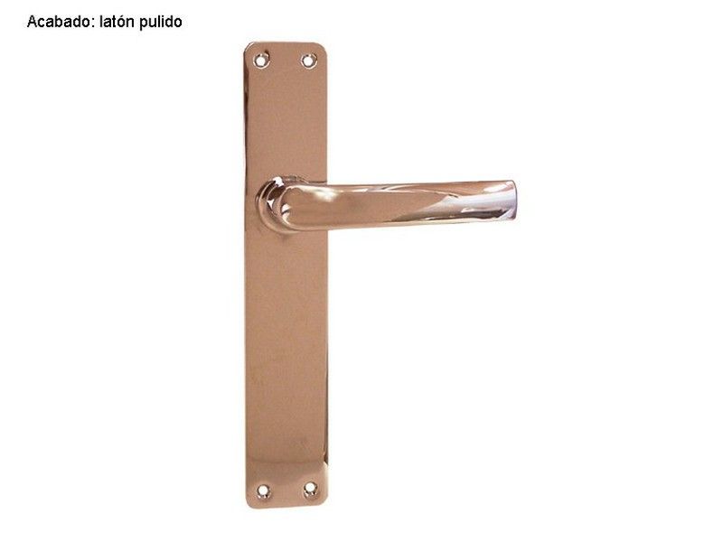 Maneta amb placa de llautó recta MM9029 7