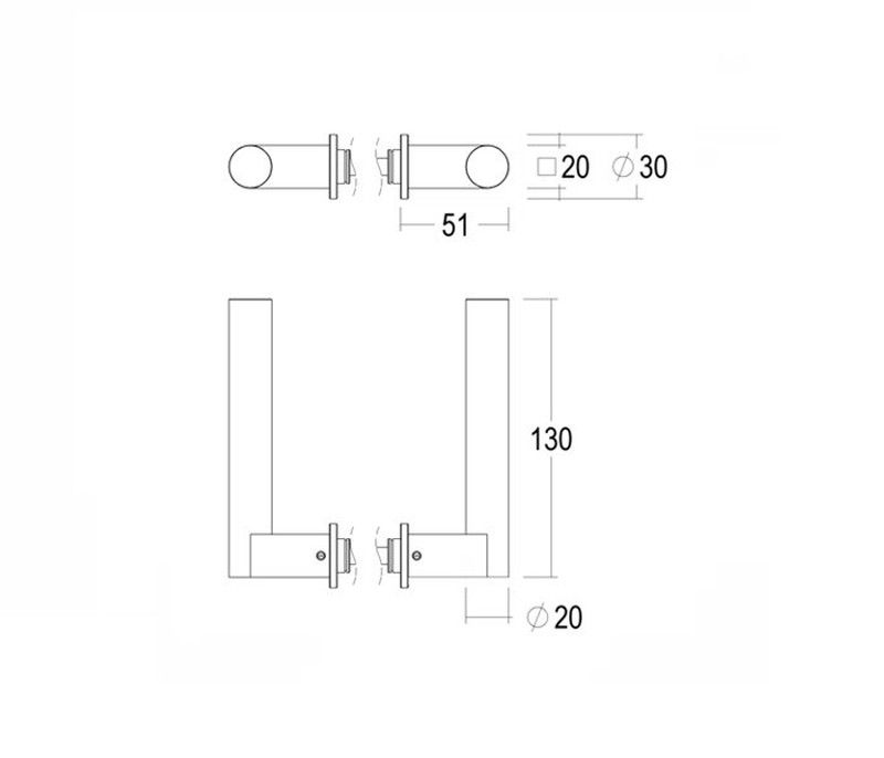 Manivela 157RO Quincalux MM0157 2
