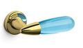 Daurat - PVD brillant / Cristall transparent blau