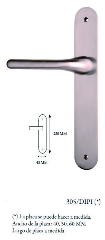 Maneta amb placa llarga 305 Dipi MM9113 2