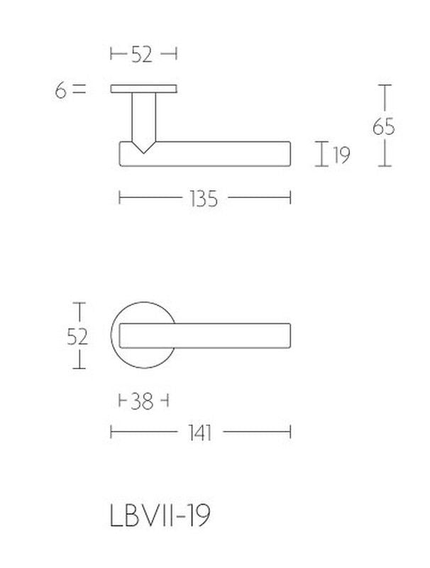 Manivela LBVII-19 Formani Basics MM1890 2
