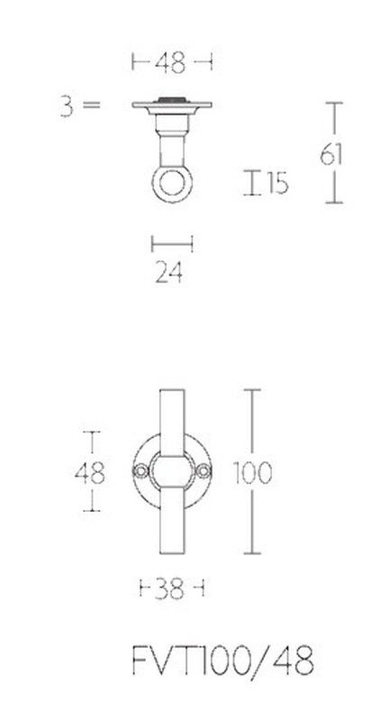 Manovella FVT100/48 Formani Ferrovia MM1505 2