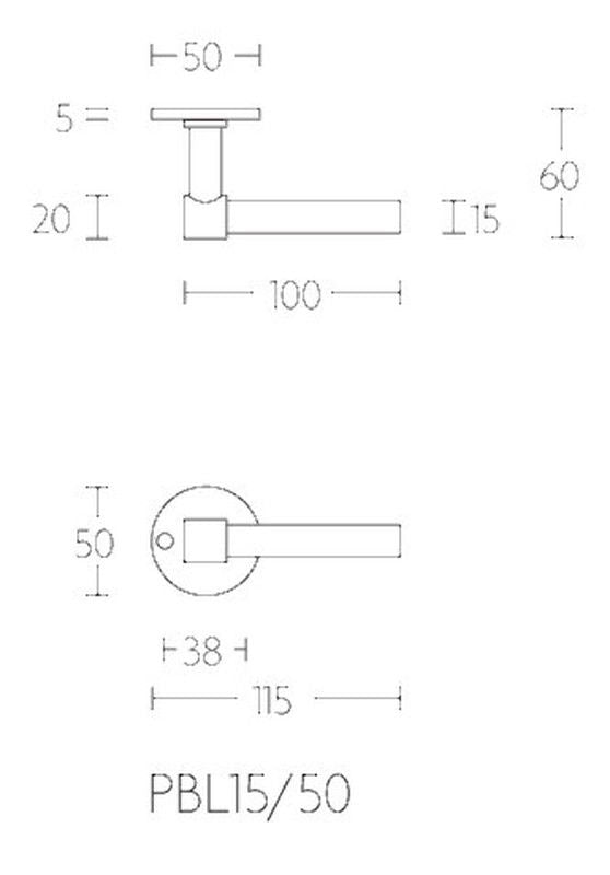 Manivela PBL15/50 Formani One Piet Boon MM2715 2