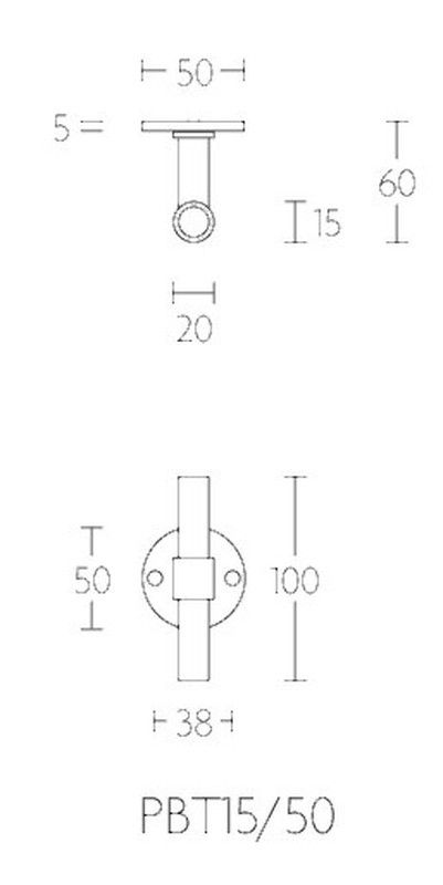 Manivela PBT15/50 Formani One Piet Boon MM2716 2