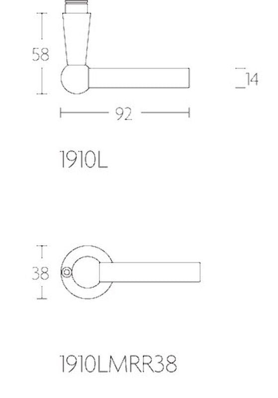 Manivela 1910LMRR38 Formani Timeless MM1910 2