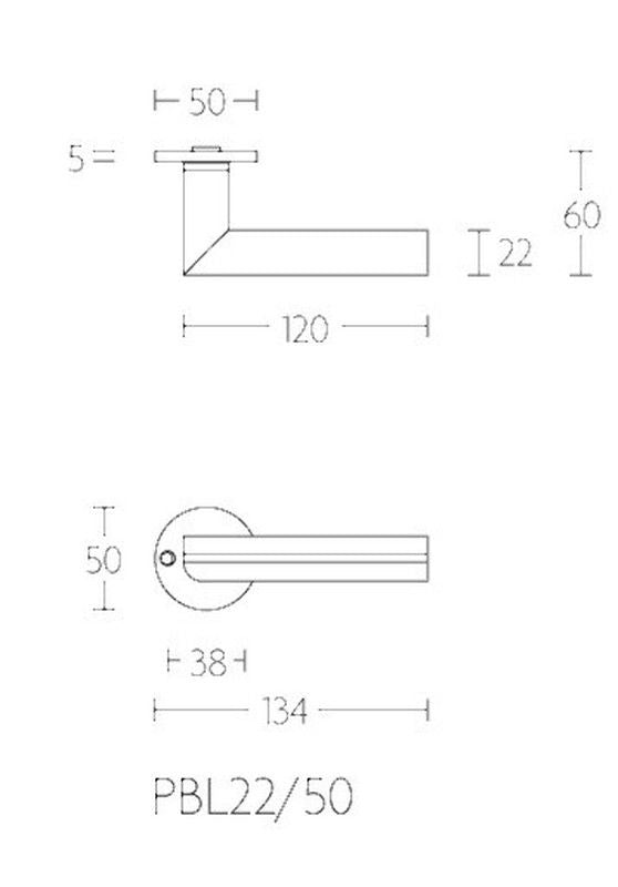 Manivela PBL22/50 Formani Two Piet Boon MM2701 3