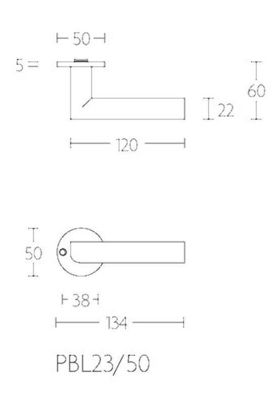 Manivela PBL23/50 Formani Two Piet Boon MM2701IM50 2