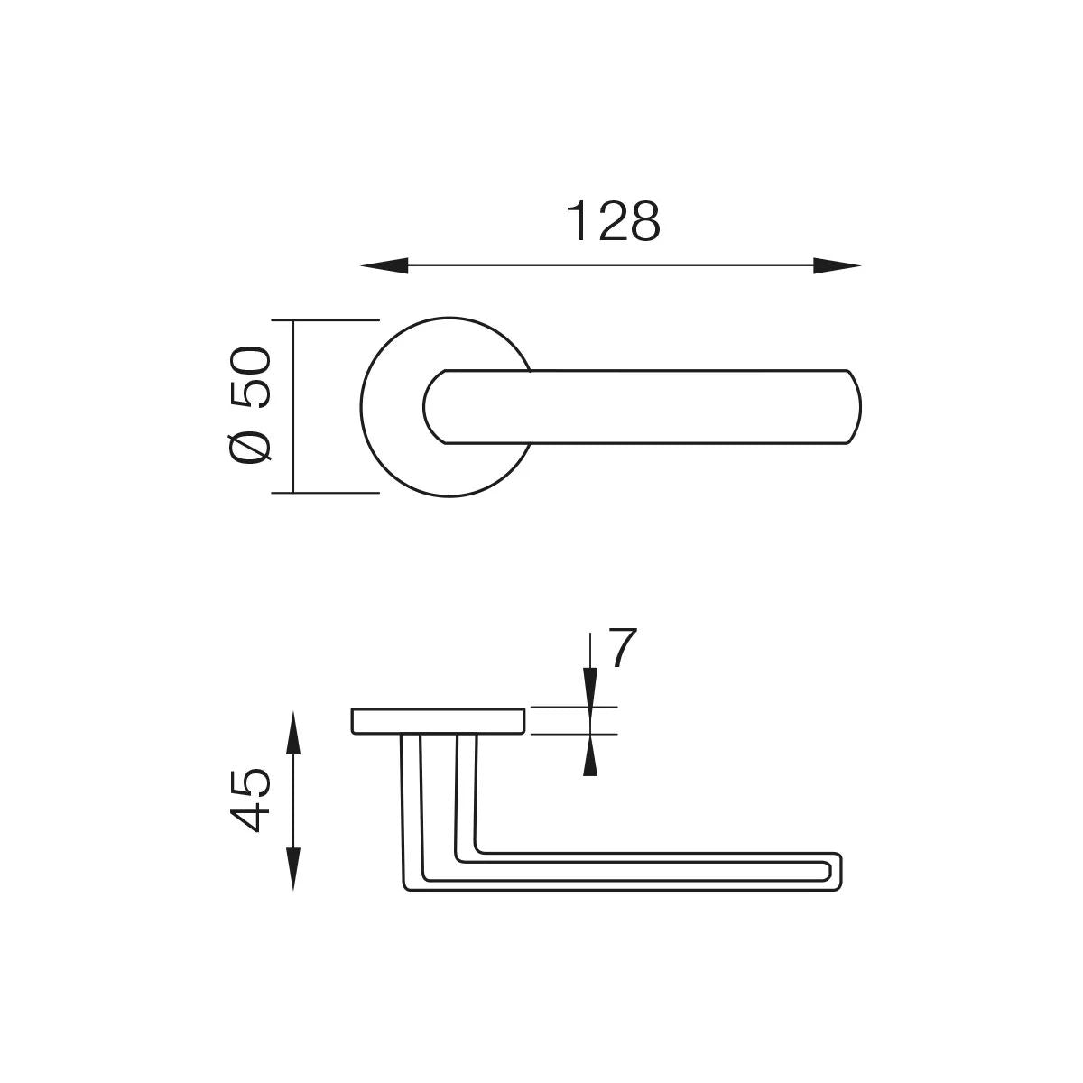 Manivela LUCE de DND MM0675LM50 2