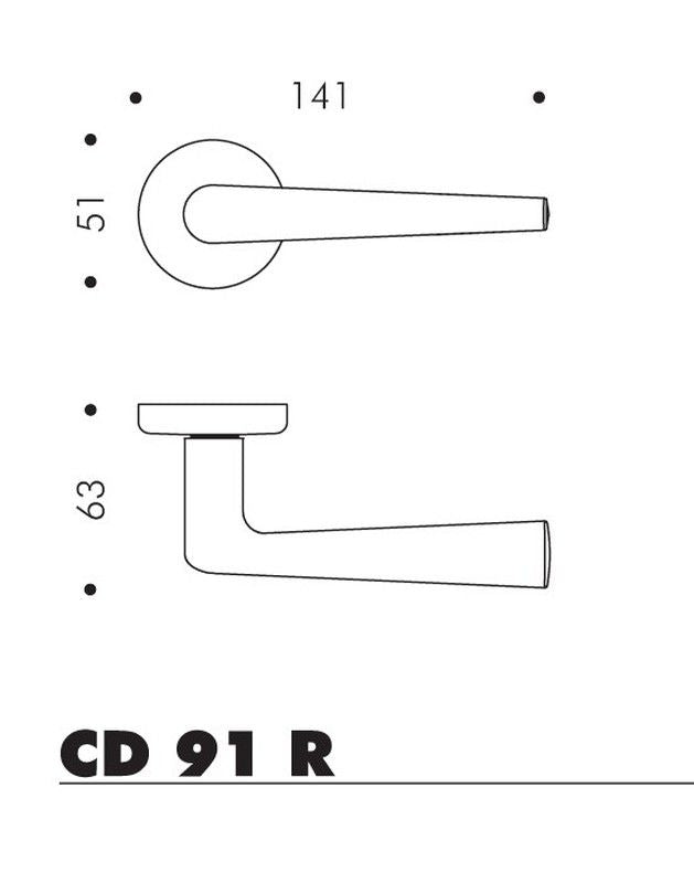 Manivela CD91RSB Robotre Colombo MM1091CM05 3