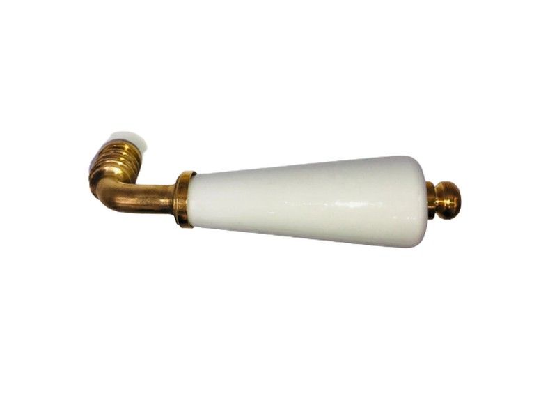 Manivelas de porcelana blanca de Limoges sin muelle MM9020PB00 1