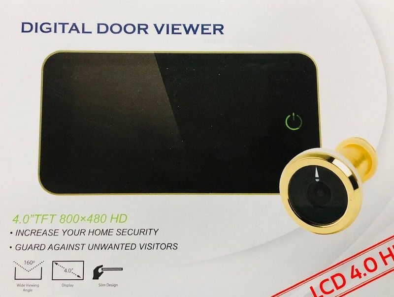 Mirilla digital puerta entrada 4 pulgadas DDV 1