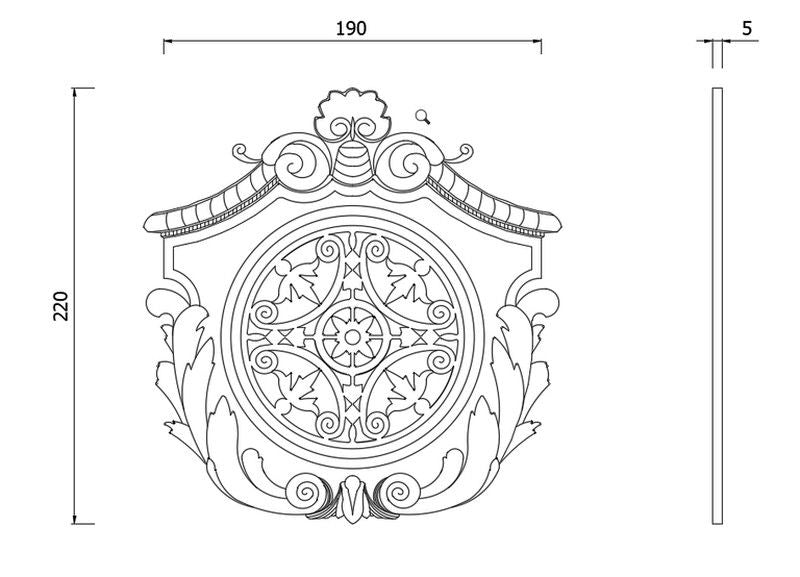 Mirilla Luís XVI 456 MS LM0279 3