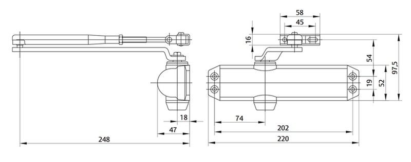Moll tancaportes DC-120 Tesa RM1120 2