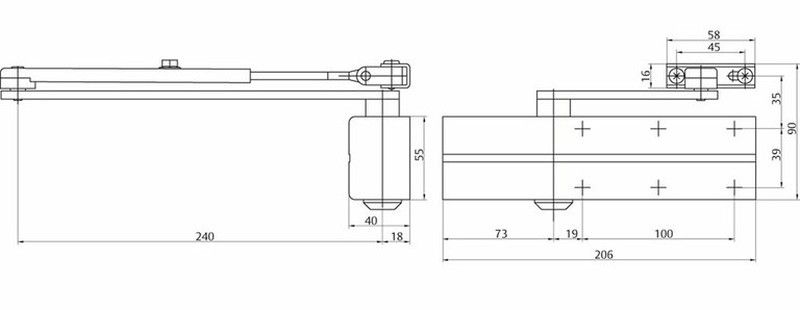 Moll tancaportes DC-140 Tesa RM1140 2