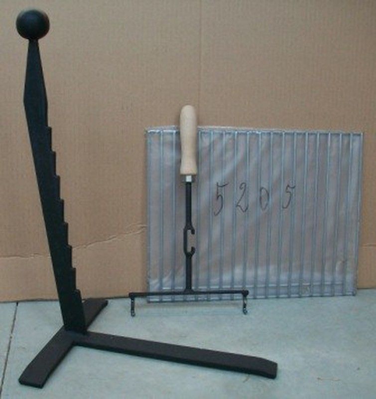 Parrilla con mango de madera Pey 5205 XP5205HF00 2