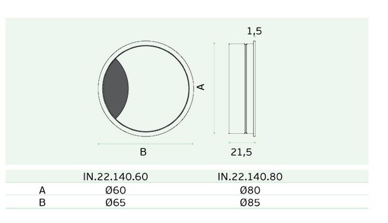Pasacables IN.22.140 JNF FE9922 2