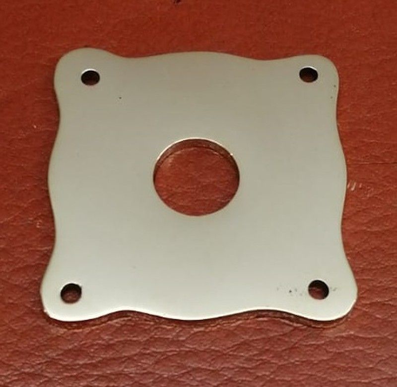 Placa cuadrada latón pulido 45x45mm QO9028LP04 1