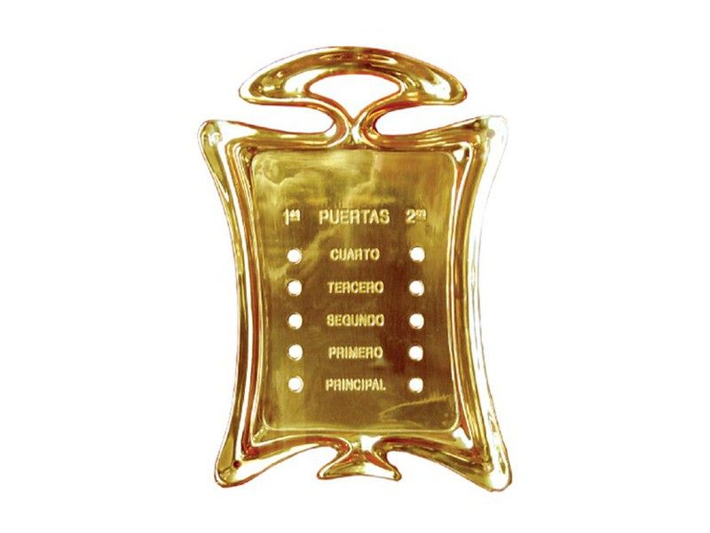 Placa timbre modernista LM9900LP10 1