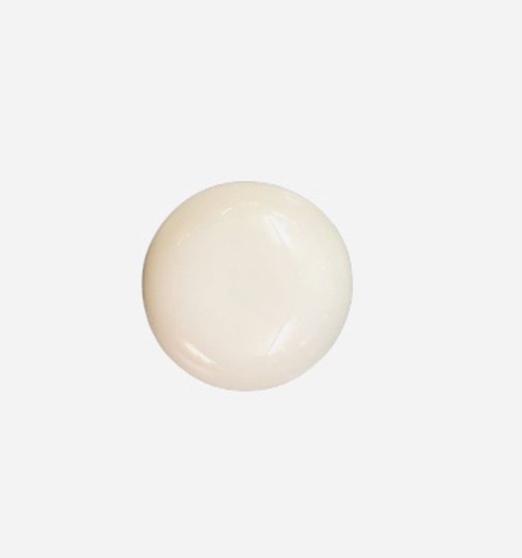 Pomo chato porcelana blanca de Limoges A8054PB 2