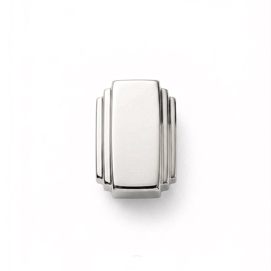 Pomo estilo Art Deco A9250 niquel brillo
