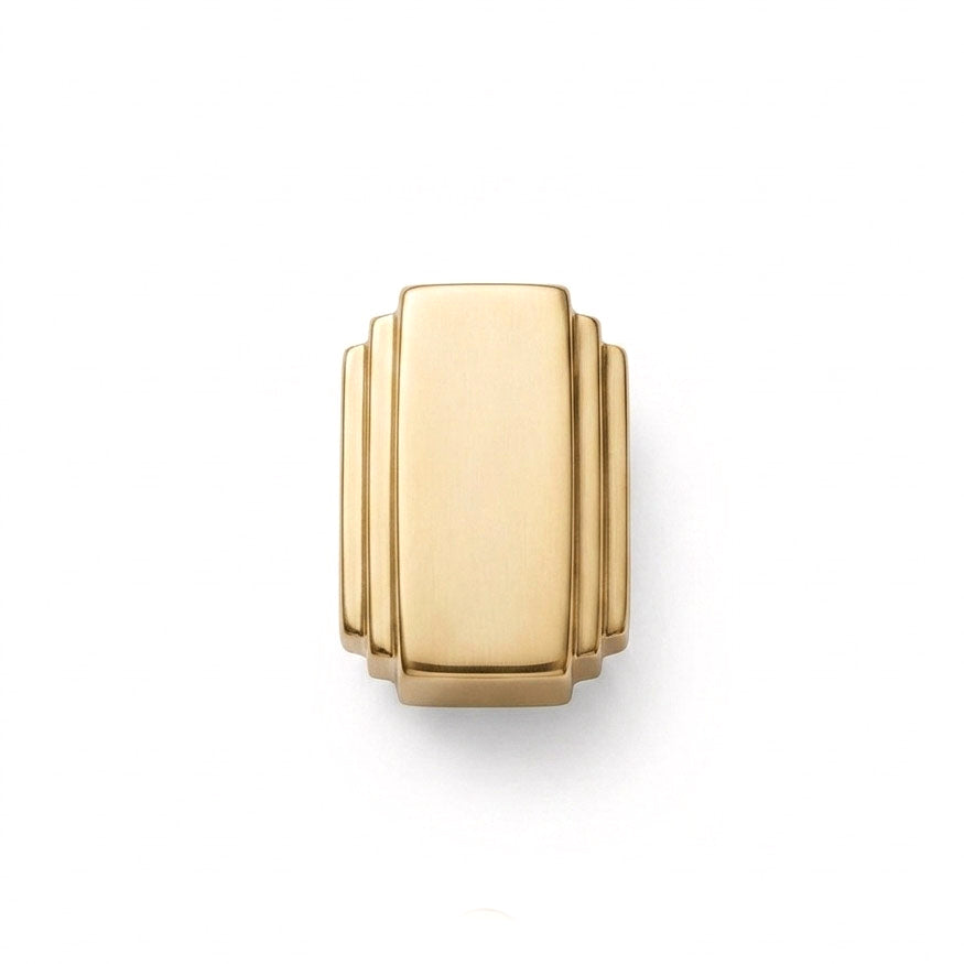 Pomo estilo Art Deco A9250 laton brillo