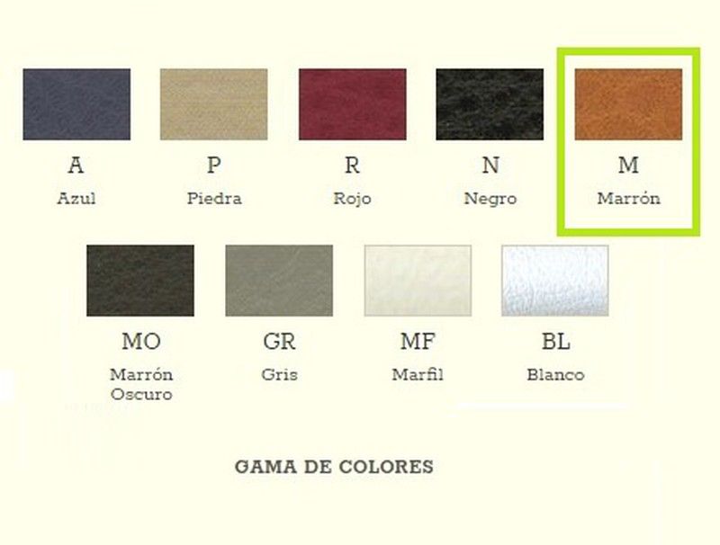 Pomo de cuero en forma T C&P A6001 2
