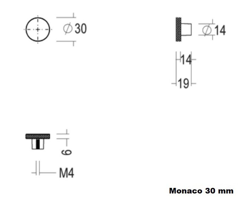 Pom moble 195 MONACO de Quincalux A1155 5