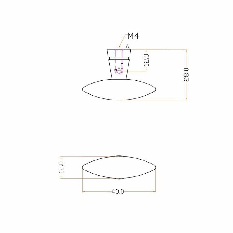 Pomo oval SPHERE J-0901-AB Jolie A3901BR04 3