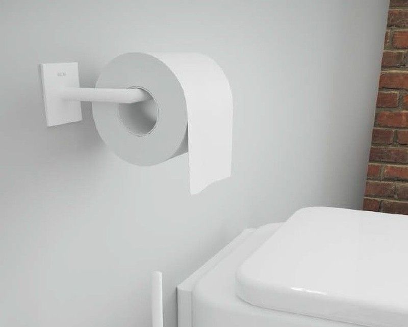 Portapapel Stick blanco sin tapa en forma de ele 2766558 Cosmic WC2850BL00 2