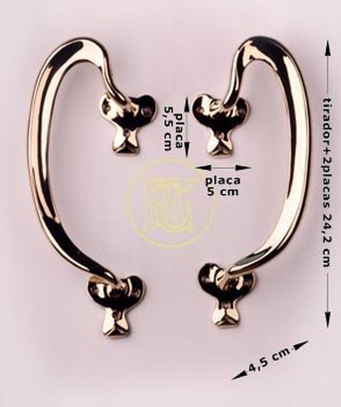 Tirador modernista Corazón MA0072 2